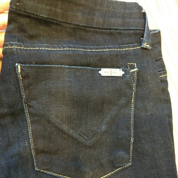 Hudson womens dark blue jeans - Picture 5 of 6